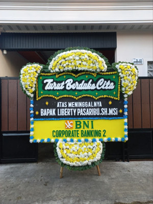 Papan Bunga Duka di Telukbetung