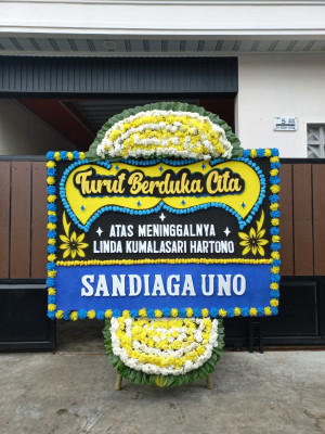 Papan Bunga Duka di Telukbetung