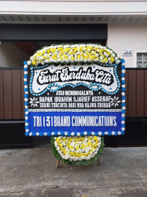 Papan Bunga Duka di Telukbetung